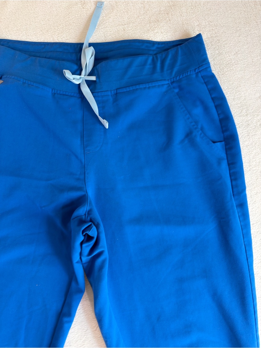 FIGS Zamora Jogger Scrub Pants Women’s L Tall Royal Blue W18SW2005T ITEM2636 - Picture 2 of 13